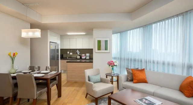 Апартаменты с 2 комнатами LOTTE Hotel Serviced Apartment