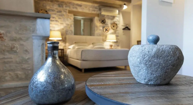 Люкс Superior с балконом и с видом на море Akrolithi Guesthouse