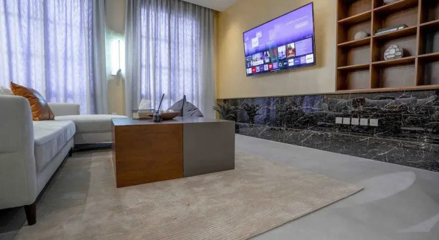 Two Bedroom Stylish & Relaxing Flat in Al-rabie, Buchen Sie Ferienwohnung Riad 