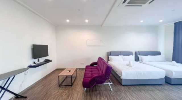 Семейный люкс Setapak Central Studio Suites by Manhattan Group