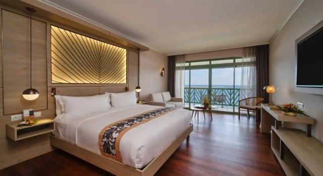 Номер с видом на океан Hilton Hotel Tahiti