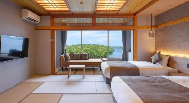 Номер Superior Ooedo Onsen Monogatari Premium Iseshima