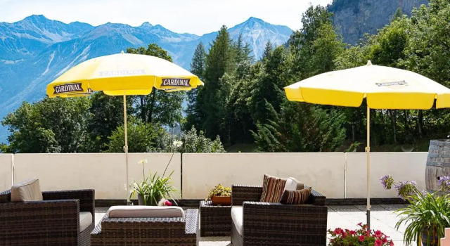 Номер Economy B&B Chalet Rustica Inden, Leukerbad