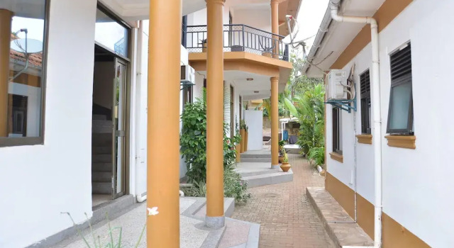 Кровать в общем номере Mowicribs Hotel and Spa