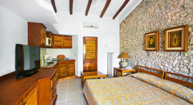 Номер Deluxe с видом на сад Casa del Mar Cozumel Hotel & Dive Resort with free access to an exclusive beach club