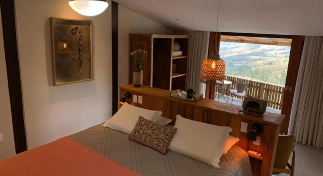 Бунгало Deluxe с видом на сад Hotel Pousada Shangri-la