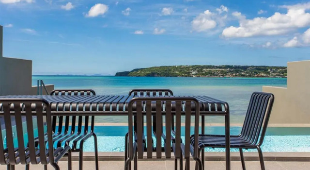 Вилла c 1 комнатой с видом на океан Feliz Villa Suite Kourijima View