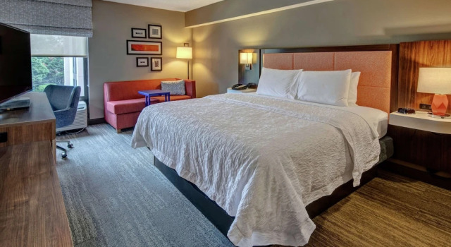 Двухместный номер Standard с красивым видом из окна Hampton Inn Elizabeth City