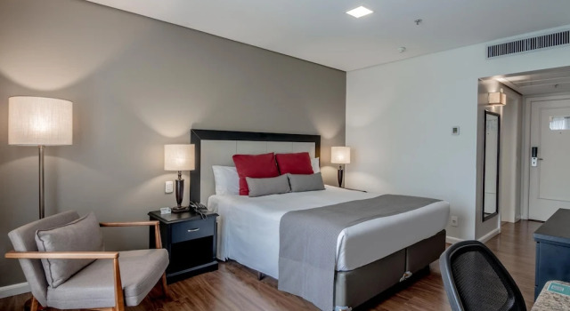 Номер Deluxe Hotel Deville Prime Porto Alegre