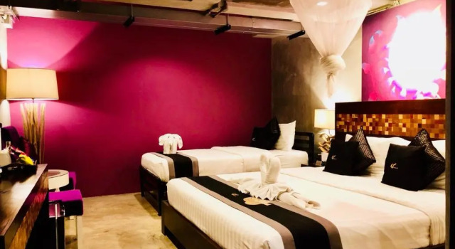 Трёхместный номер Deluxe Thapae Loft