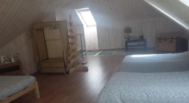Четырёхместный номер Standard с видом на сад B&B La Foret de Charmeuse
