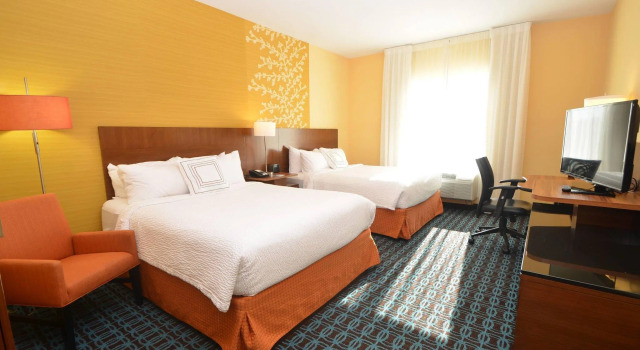Четырёхместный номер Standard Fairfield Inn & Suites by Marriott Chincoteague Island Waterfront