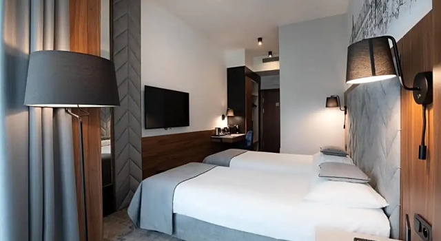 Двухместный номер Deluxe с балконом Focus Hotel Premium Kraków