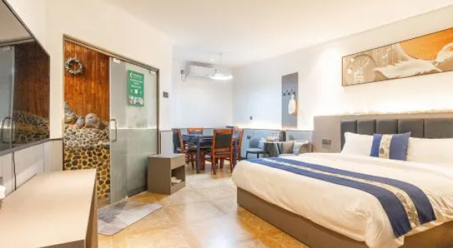 Двухместный люкс Deluxe Guangzhou Conghua Biquan Yashe Homestay