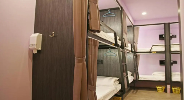(camerata femminile) letto in camerata Backpackers Hostel - Taipei Changchun