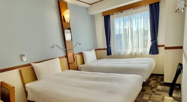 Двухместный номер Standard Toyoko Inn Hiroshima Heiwa-odori