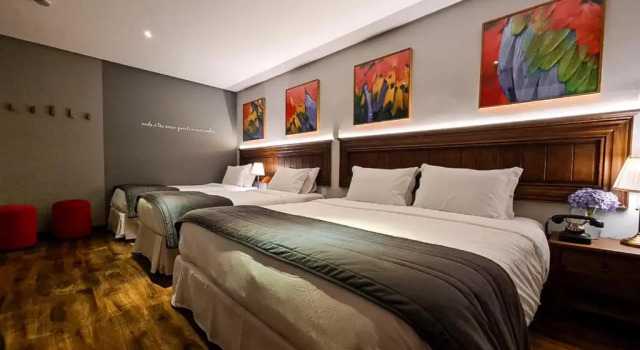 Четырёхместный номер Superior Flame Boutique Hotel by Unna