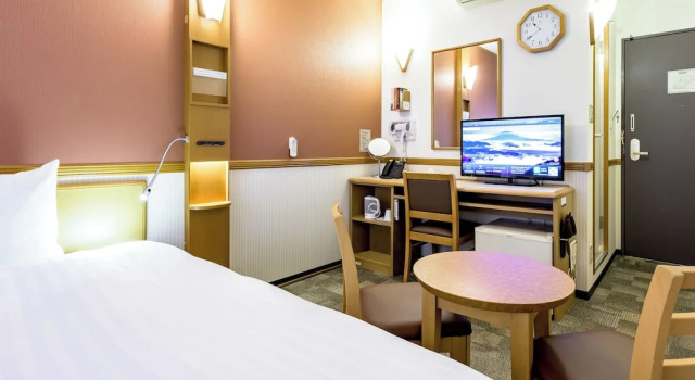 Camera doppia Deluxe Toyoko Inn Hiroshima-eki Shinkansen-guchi 1