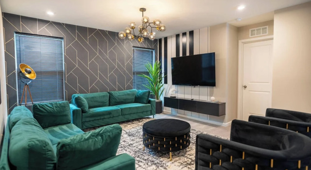 9BR Solara Villa w Pool Themed Rooms, Забронировать Вилла Виллы Давенпорт, Вилла