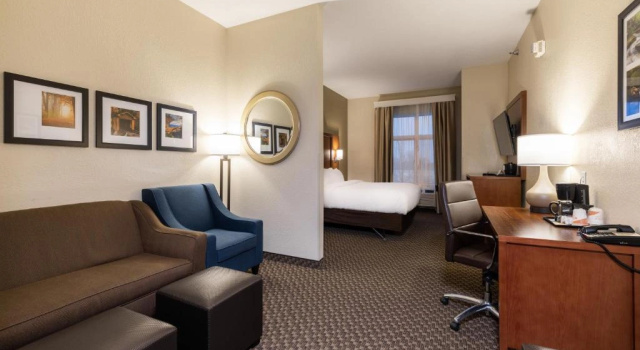 Одноместный люкс Comfort Suites Troy-I75