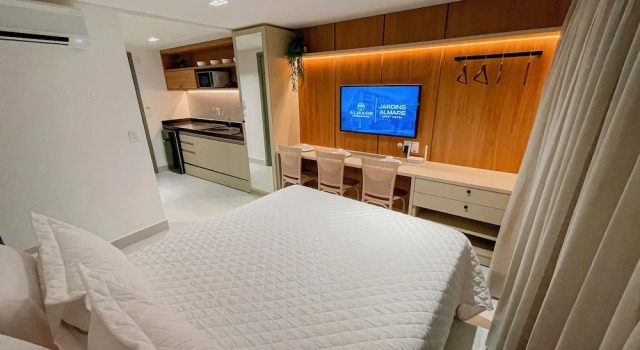 Студия Jardins Almare Apart Hotel