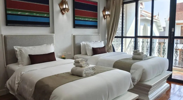 Двухместный номер Superior с балконом Lanna Oriental Hotel