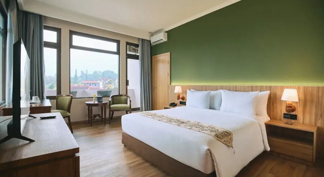 Habitación doble De lujo con vista a la montaña Horison Resort Tulip Puncak