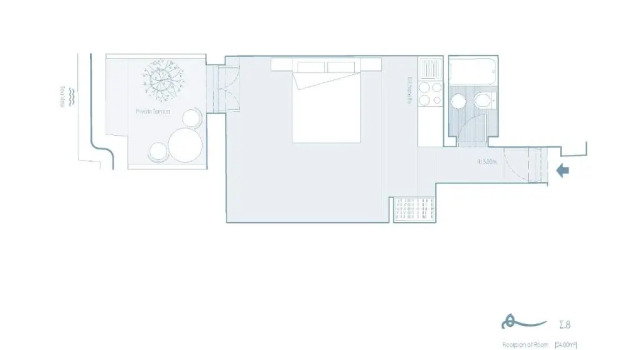 Студия Akroyiali Apartments