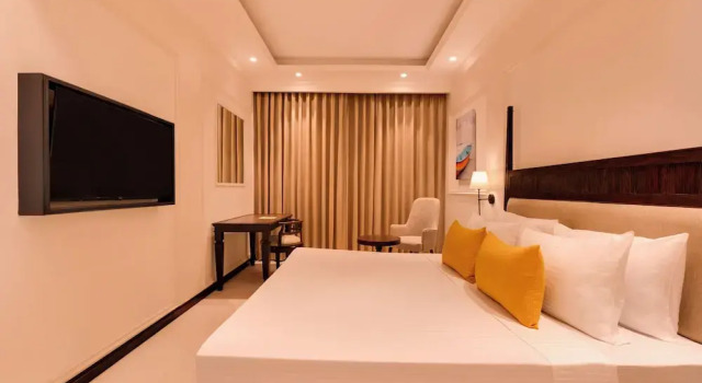 Двухместный номер Deluxe с видом на бассейн Lemon Tree Hotel, Arpora, Goa