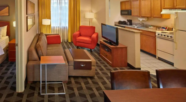 Люкс с 2 комнатами TownePlace Suites by Marriott Fort Lauderdale Weston