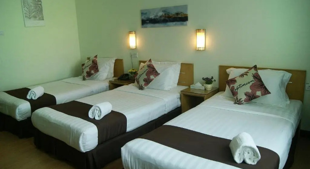 Трёхместный номер Superior Tang Dynasty Park Hotel