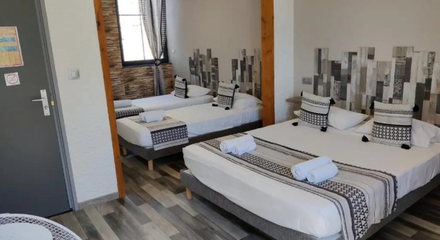 Четырёхместный номер Standard Hotel Les Voyageurs - Vogüé