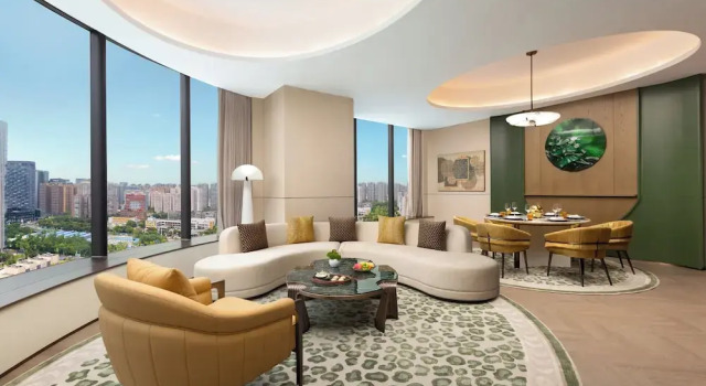 Люкс c 1 комнатой с видом на реку Hotel Indigo Chengdu Financial City by IHG