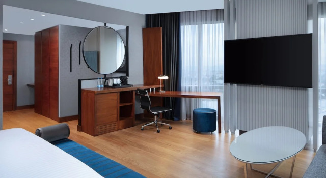 Двухместный номер Corner Deluxe с видом на город Delta Hotels by Marriott Istanbul Levent