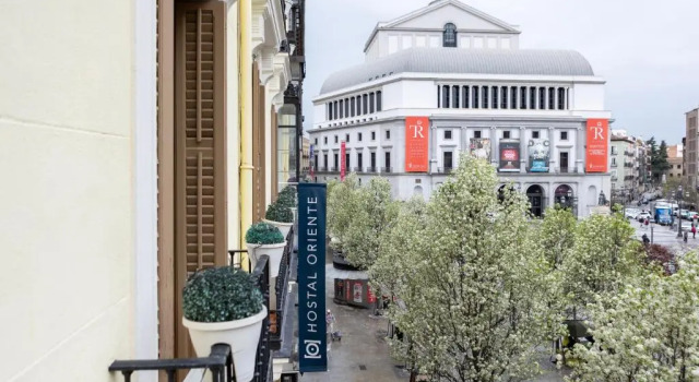 Двухместный номер Standard с видом на город Hostal Oriente