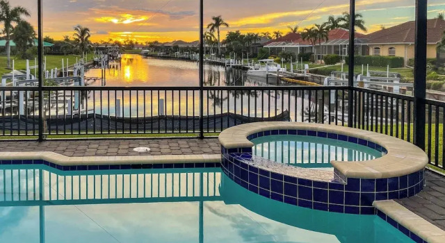 Коттедж Sunset Views, Dock: Canalfront Home in Punta Gorda