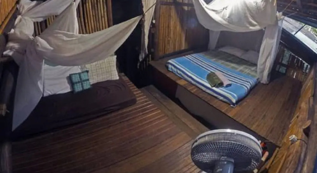 Кровать в общем номере ReMo Treehouse Hostel