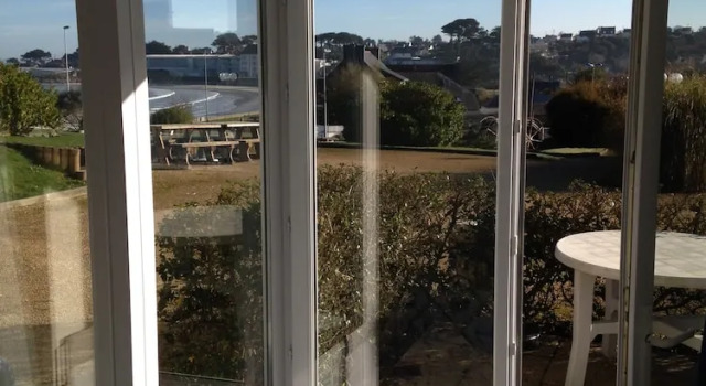 Апартаменты Цокольный этаж с балконом Les Terrasses de la plage de Trestel