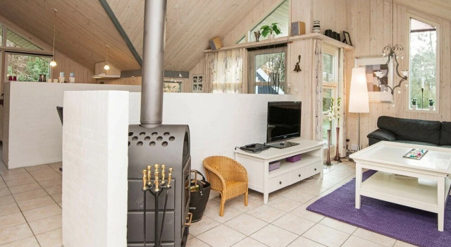Deluxe Holiday Home in Jutland With Sauna, Rezerwuj Hotel Oksbol Syddanmark