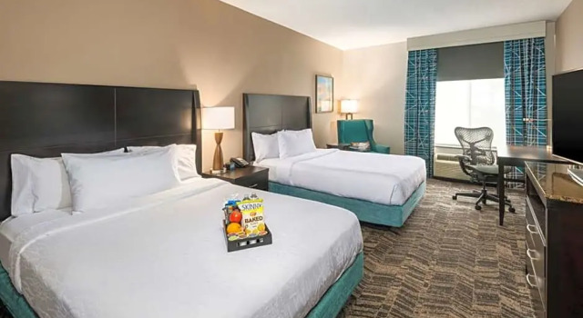 Четырёхместная студия Hilton Garden Inn Silver Spring White Oak
