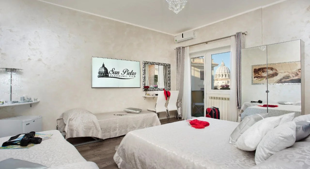 San Pietro Panoramic View, Boek Hotel Hotels in Lazio met ontbijt, Ontbijt