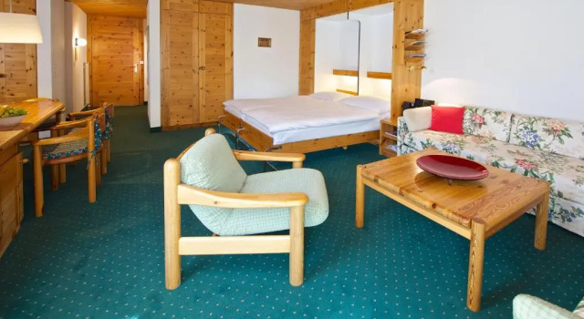 Студия Schweizerhof Ferienwohnungen Lenzerheide 1