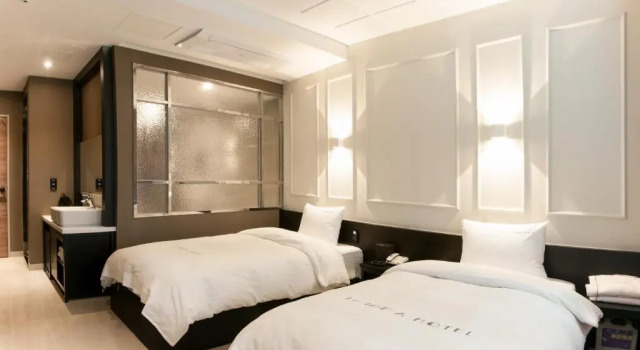 Двухместный номер Deluxe с видом на море Le Idea Hotel Busan Station