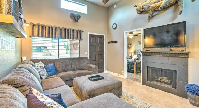 Peoria Oasis w/ Resort Amenities, 2 Mi to Downtown, Book Resort Peoria Phoenix Metropolitan Area