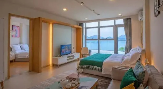 Люкс с видом на озеро Huangshan·Greenland Taiping Lake Resort Hotel