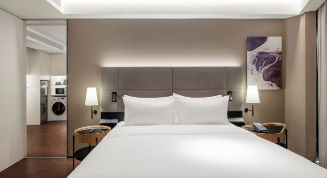 Люкс Superior Intercity Hotel Futian Bin He Zhongzhou Bay