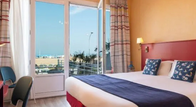Номер Standard с видом на море Hôtel de la Plage