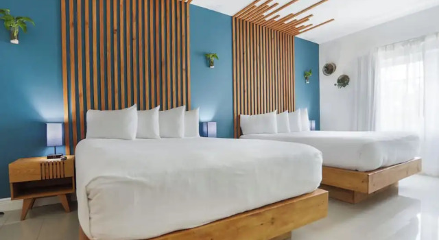 Четырёхместная студия Hotel Belleza
