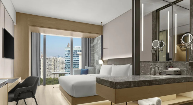 Двухместный номер Standard AC Hotel by Marriott Suzhou Industrial Park