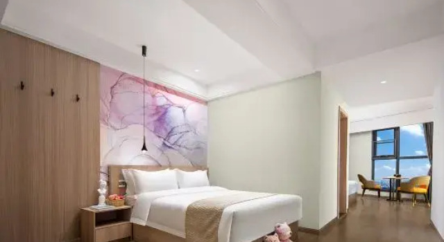Семейный тент Snag Lemon Hotel(Mianyang High speed Railway Station Foreign Language School Store)